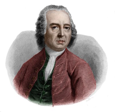 Portrét Valentina Jamerey-Duvala (1695-1775), francouzského knihovníka a sekretáře. od French School