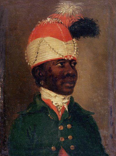 Zamorův portrét (olej na plátně) od French School