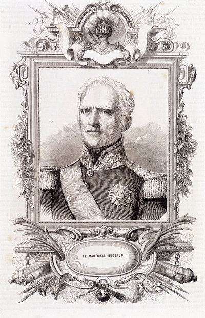 Portrét francouzského maršála Thomase Roberta Bugeauda (1784-1849) od French School