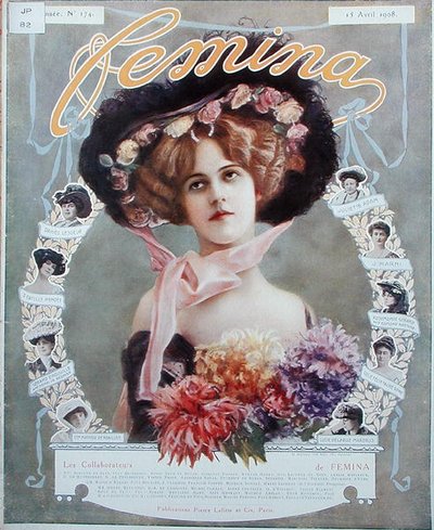 Portréty spisovatelek z časopisu Femina od French School