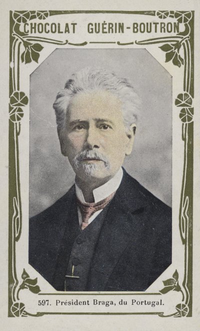 President Braga, du Portugal (barevné foto) od French School