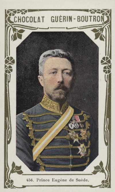Princ Eugene de Suede (barevná fotografie) od French School