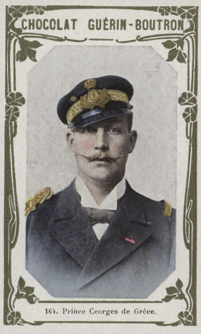 Řecký princ George (barevná fotografie) od French School