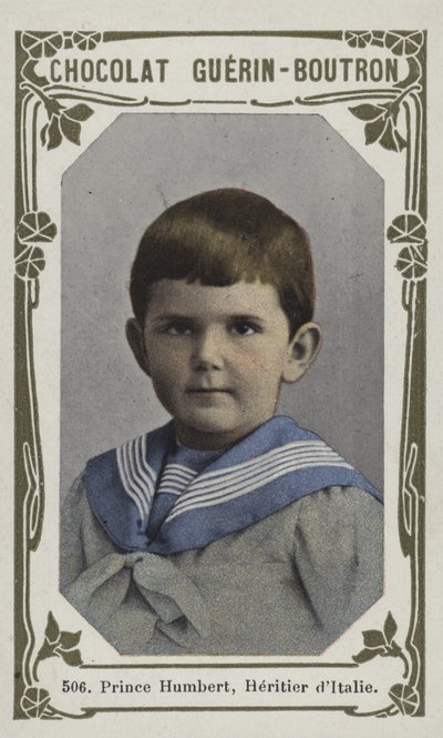 Princ Humbert, Heritier dItalie (barevné foto) od French School