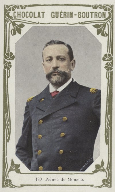 Prince de Monaco (barevná fotografie) od French School