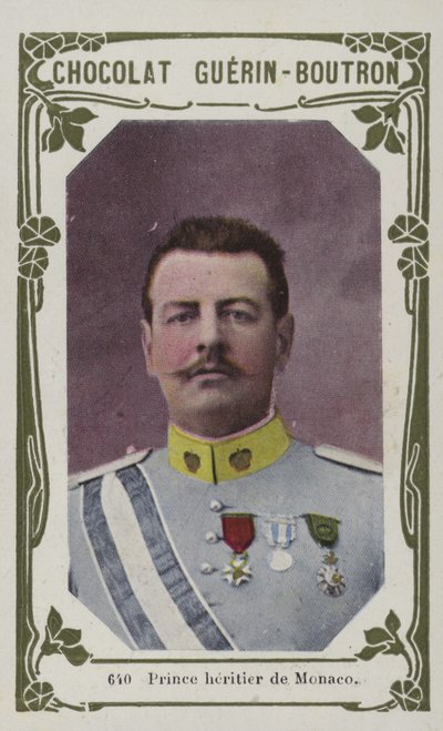 Prince Heritier de Monaco (barevná fotografie) od French School