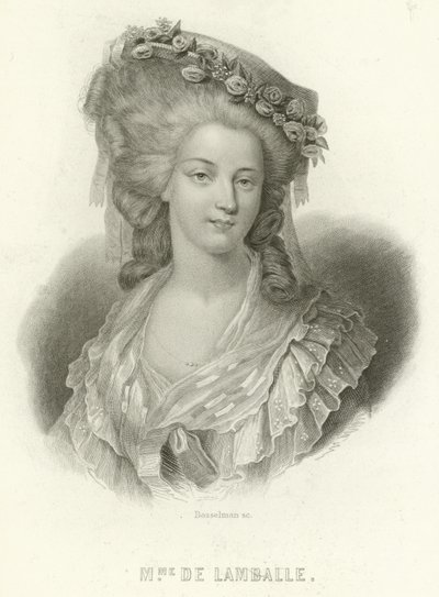 princezna Maria Luisa Savojská od French School