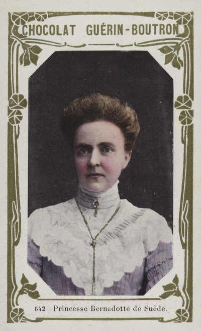 Princesse Bernadotte de Suede (barevná fotografie) od French School