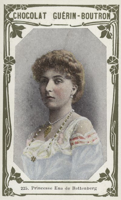 Princezna Ena z Battenbergu (barevné foto) od French School