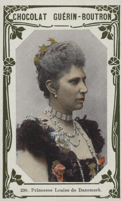 Princezna Louise Dánská (barevná fotografie) od French School
