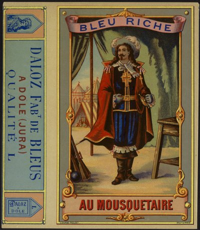 Štítek produktu pro Bleu Riche au Mousquetaire od French School