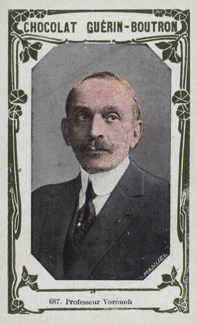 Profesor Voronoff (barevná fotografie) od French School