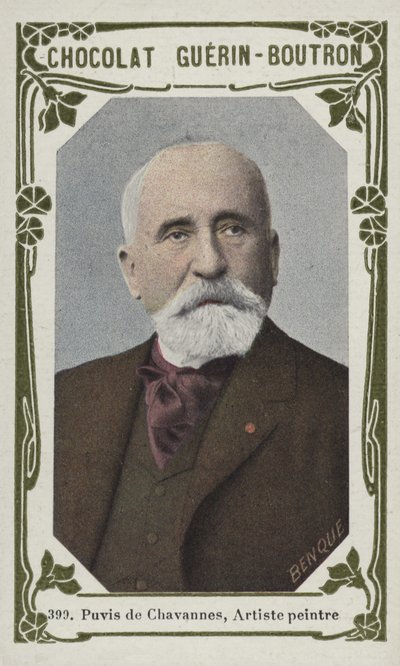 Puvis de Chavannes, malíř (barevné foto) od French School