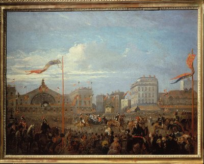Královna Viktorie (1819-1901) Příjezd na Gare de l