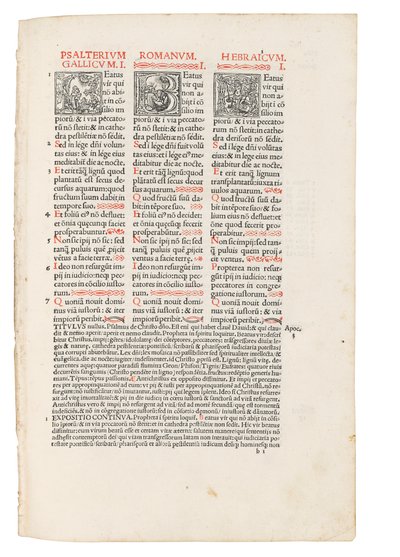 Quincuplex Psalterium, editoval Jacques Le Fèvre d