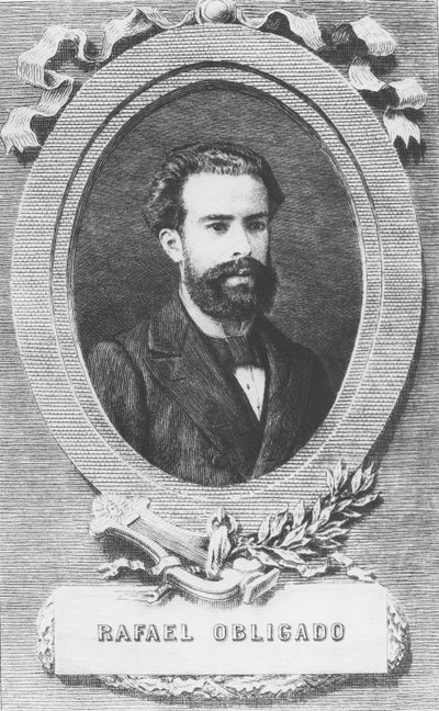 Rafael Obligado (rytina) od French School