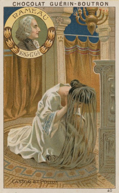 Rameau, Castor a Pollux od French School