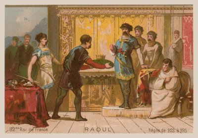 Raoul, francouzský král (c 890-936) od French School