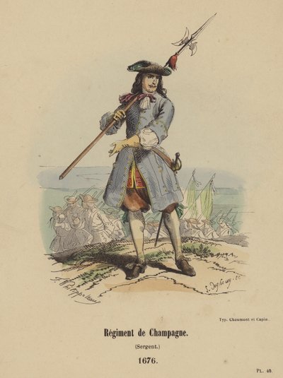 Regiment šampaňského, seržante od French School