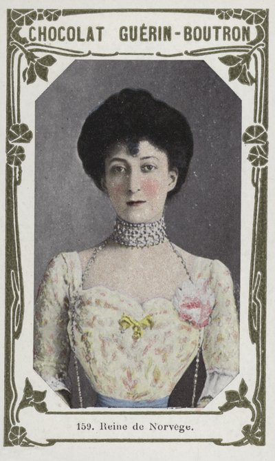 Norská královna (barevná fotografie) od French School