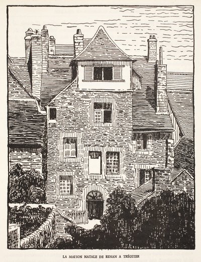 Renans rodiště v Treguier od French School
