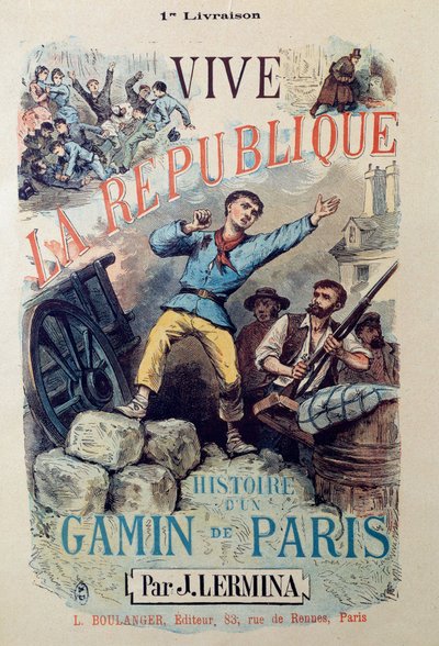 Revoluce 1848: obálka knihy "Vive la republique, histoire d