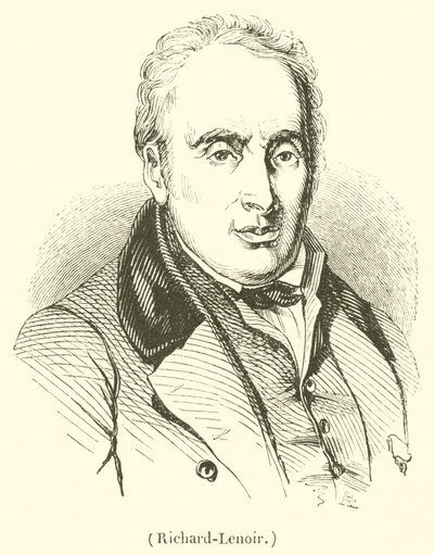 Richard-Lenoir (rytina) od French School