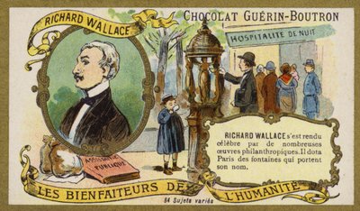 Richard Wallace , anglický sběratel umění a filantrop (chromolitho) od French School