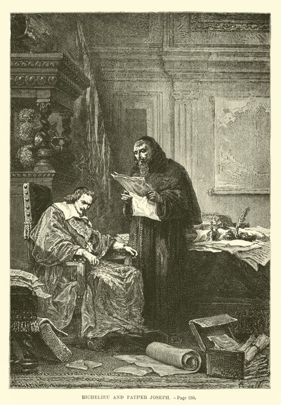 Richelieu a otec Joseph od French School