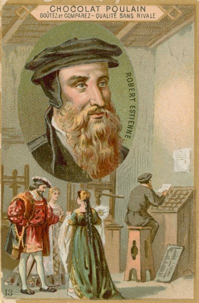 Robert Estienne od French School
