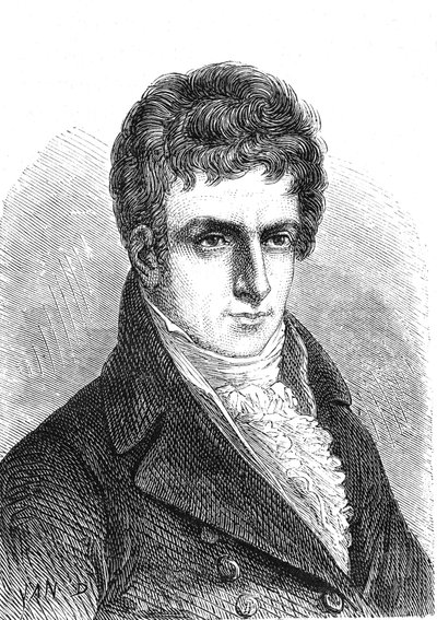 Robert FULTON (1765-1815), yhdysvaltalainen insinööri ja keksijä (höyrylaiva). od French School