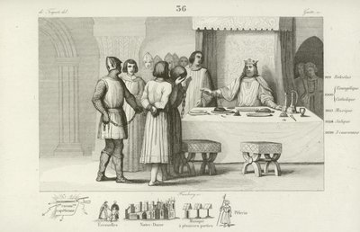 Francouzský Robert II. šetří spiklence odsouzené k smrti od French School