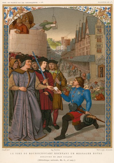 Rochechouart dostává královské poselství od French School