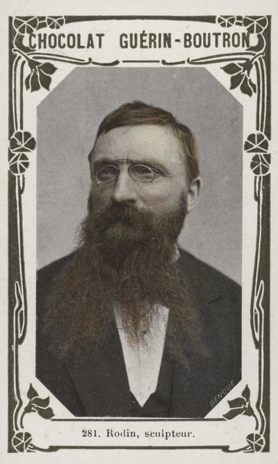 Rodin, sochař (barevné foto) od French School