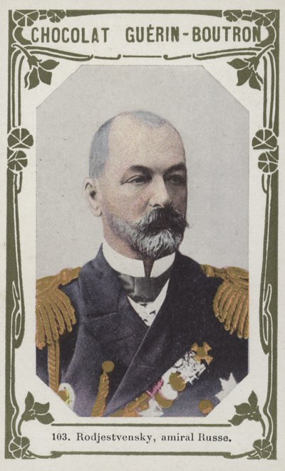 Rodjestvensky, amirál Russe (barevné foto) od French School