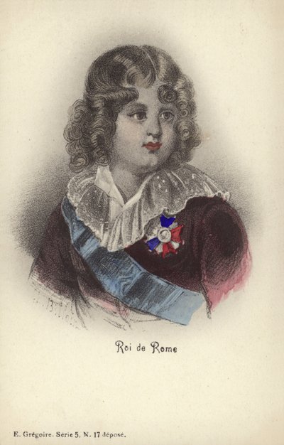 Roi de Rome (barevná litografie) od French School