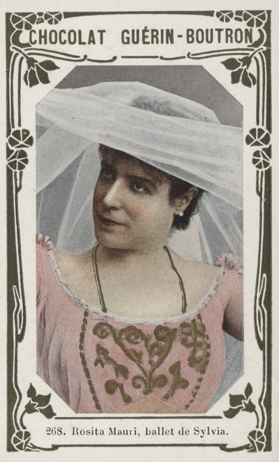 Rosita Mauri, balet de Sylvia (barevné foto) od French School