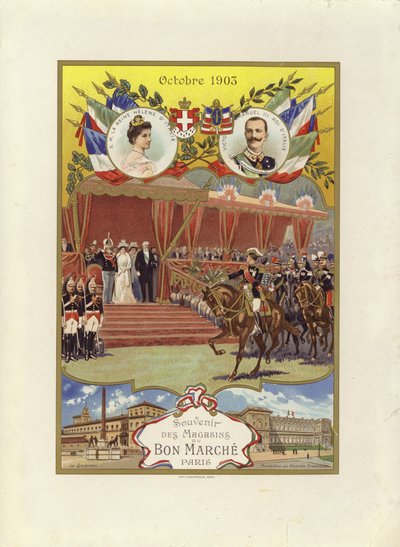 Královská svatba - říjen 1903 od French School