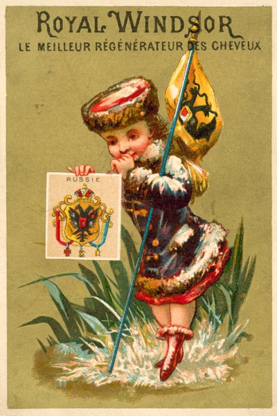 Rusko (chromolitho) od French School