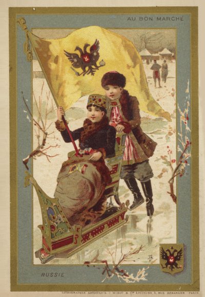 Ruské dívky na ledě od French School