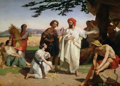 Ruth a Boaz od French School