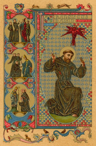 S Franciscus DAssisi od French School