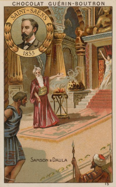 Saint-Saens, Samson a Dalila od French School