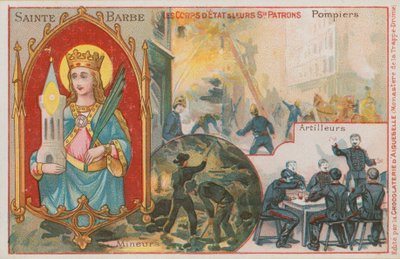 Svatá Barbora od French School