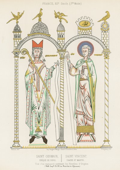 Saint Germain a Saint Vincent od French School