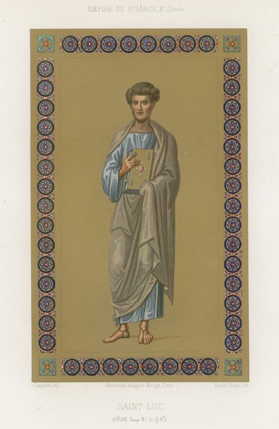 Svatý Lukáš evangelista od French School