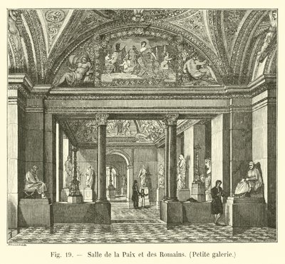 Síň míru a Římanů, Malá galerie od French School