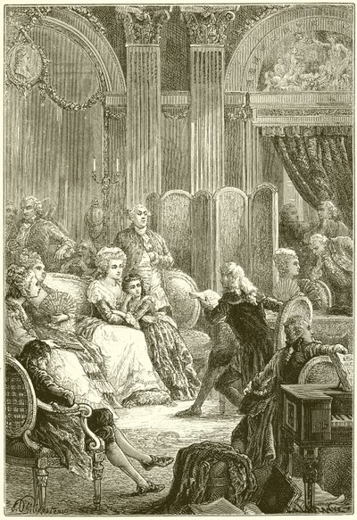 Salon madam Neckerové od French School