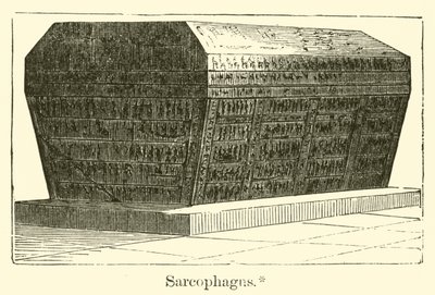 Sarkofág (rytina) od French School
