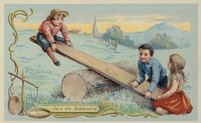 Houpačka (chromolitho) od French School